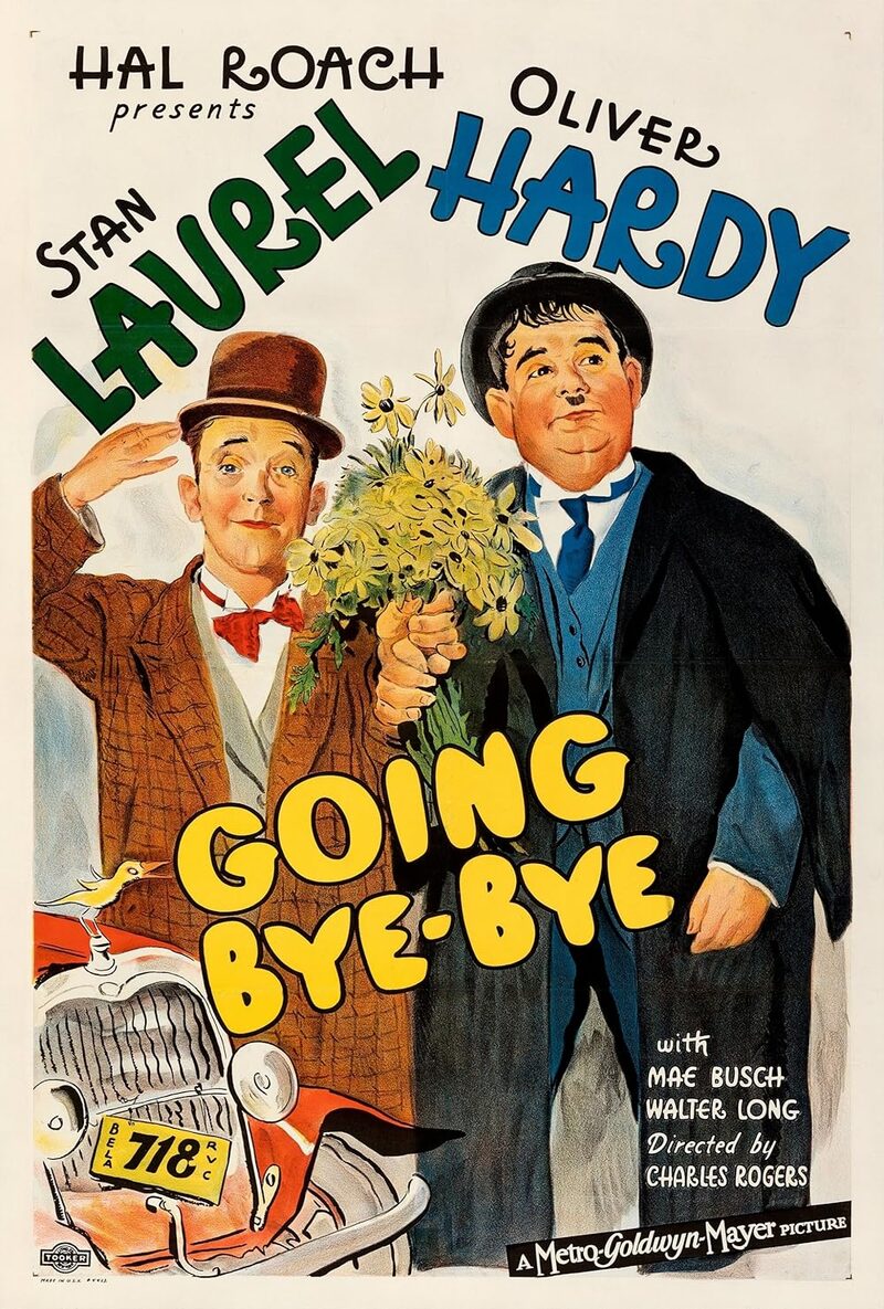 Going Bye-Bye! -elokuvan alkuperäinen juliste