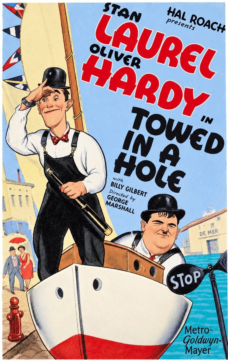 Towed in a Hole -elokuvan juliste